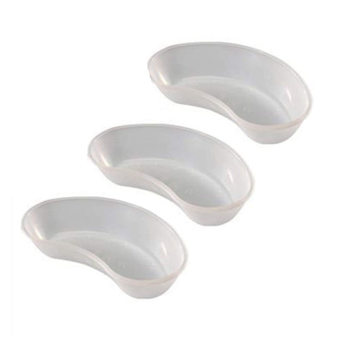 Disposable Plastic Kidney Tray White
