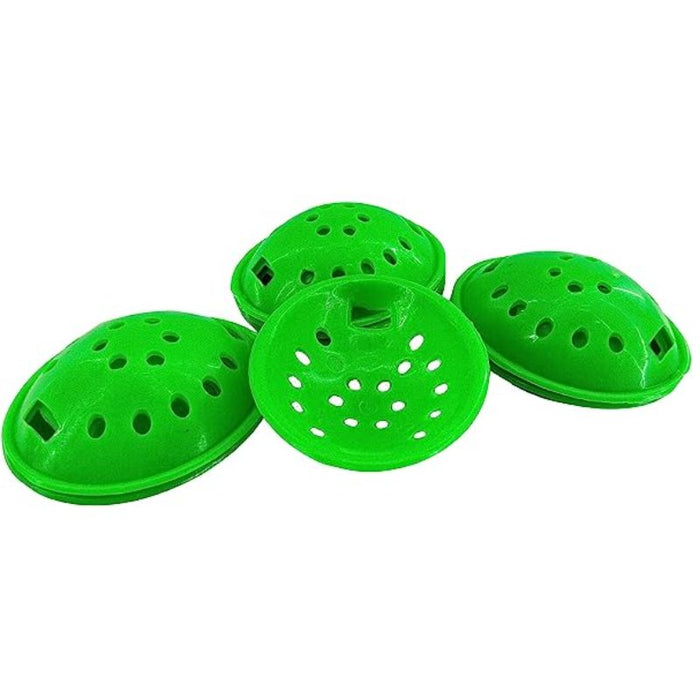 Green Unisex Eye Shield Plastic Set Of 100