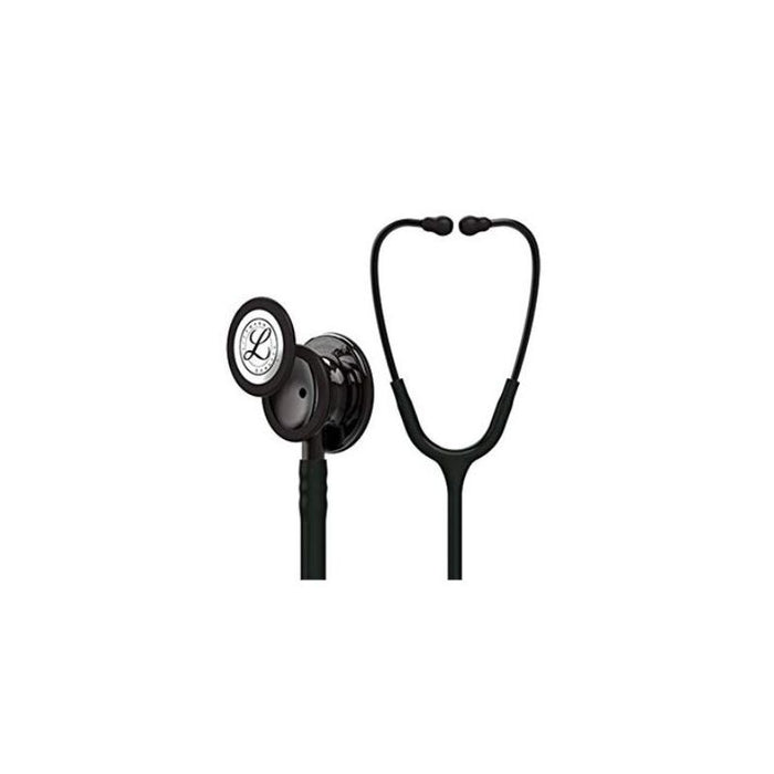 Littmann Stethoscope Classic III: Smoke Finish chest-piece with Black tubing 5811